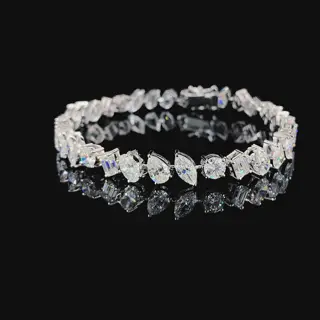 Теннисный браслет с бриллиантами огранки «Other», 11,5 ct